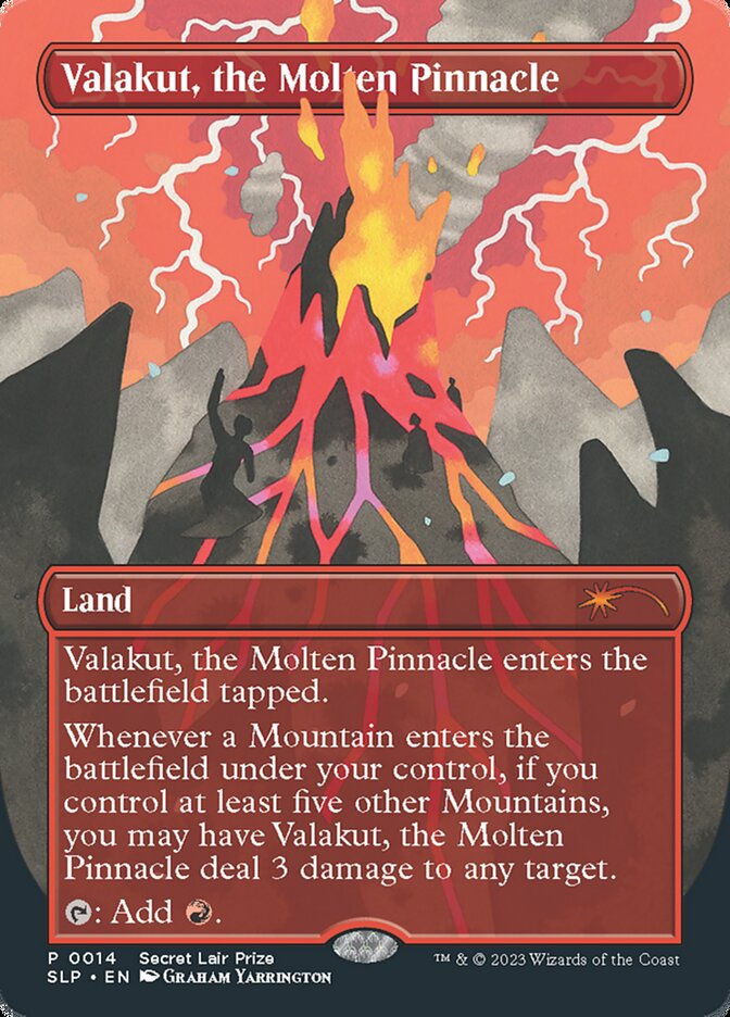 Valakut, the Molten Pinnacle (SLP) (14) / Borderless