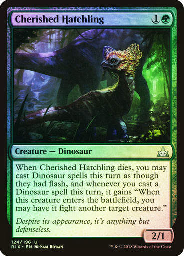Cherished Hatchling (RIX) (124) / Foil