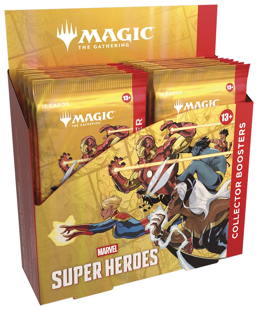 Marvel Super Heroes Collector Booster Box — cara 2 de 2