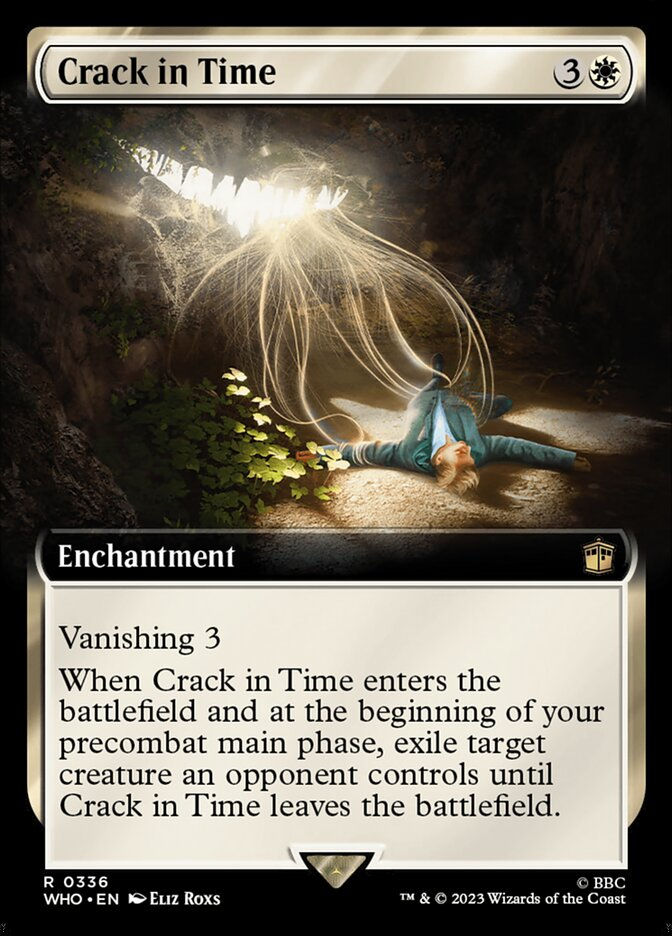 Crack in Time (WHO) (336) / Extended Art