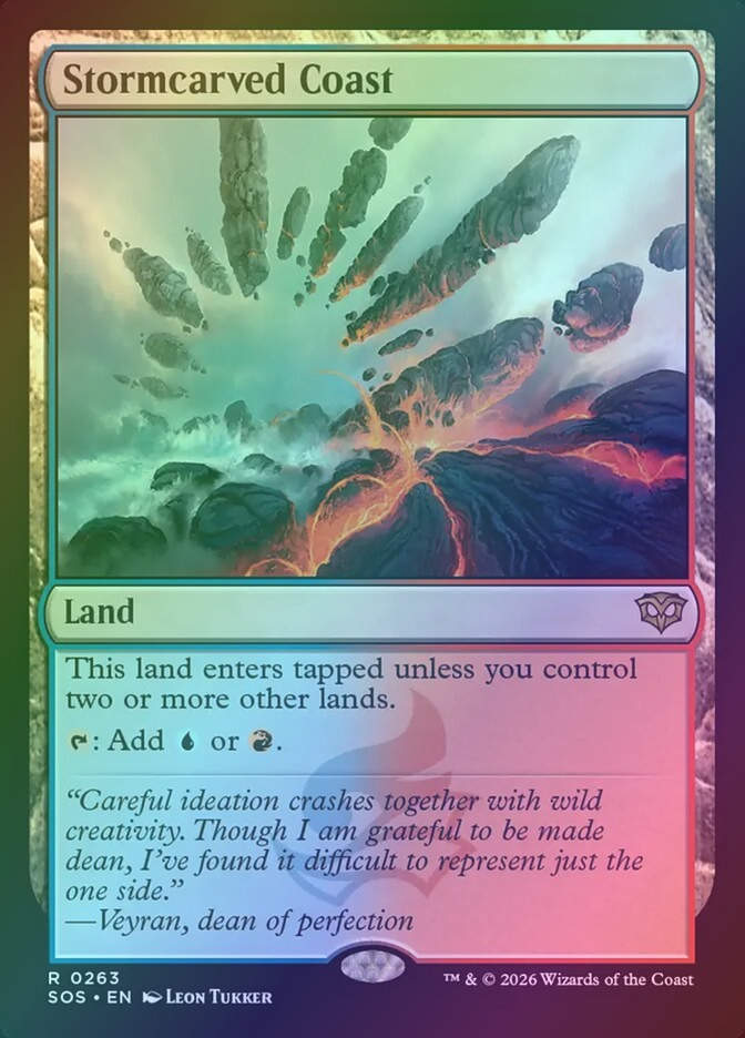 Stormcarved Coast (SOS) (263) / Foil