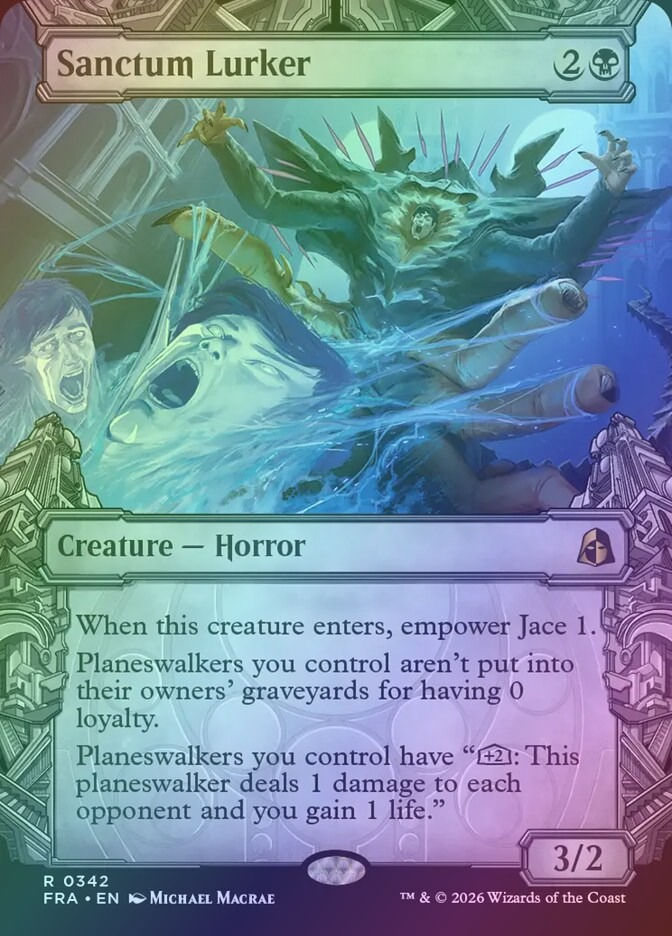 Sanctum Lurker (FRA) (342) / Borderless / Showcase / Foil