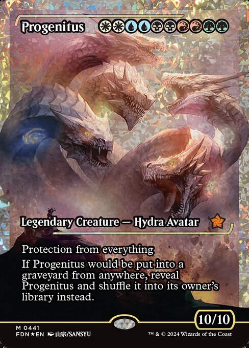 Progenitus (FDN) (441) / Fracture Foil / Showcase