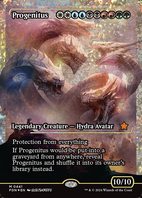 Progenitus (FDN) (441) / Fracture Foil / Showcase