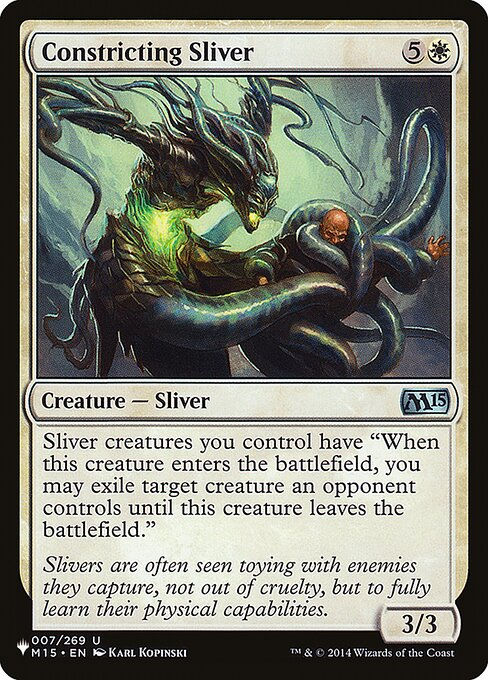 Constricting Sliver (PLST) (M15-7)