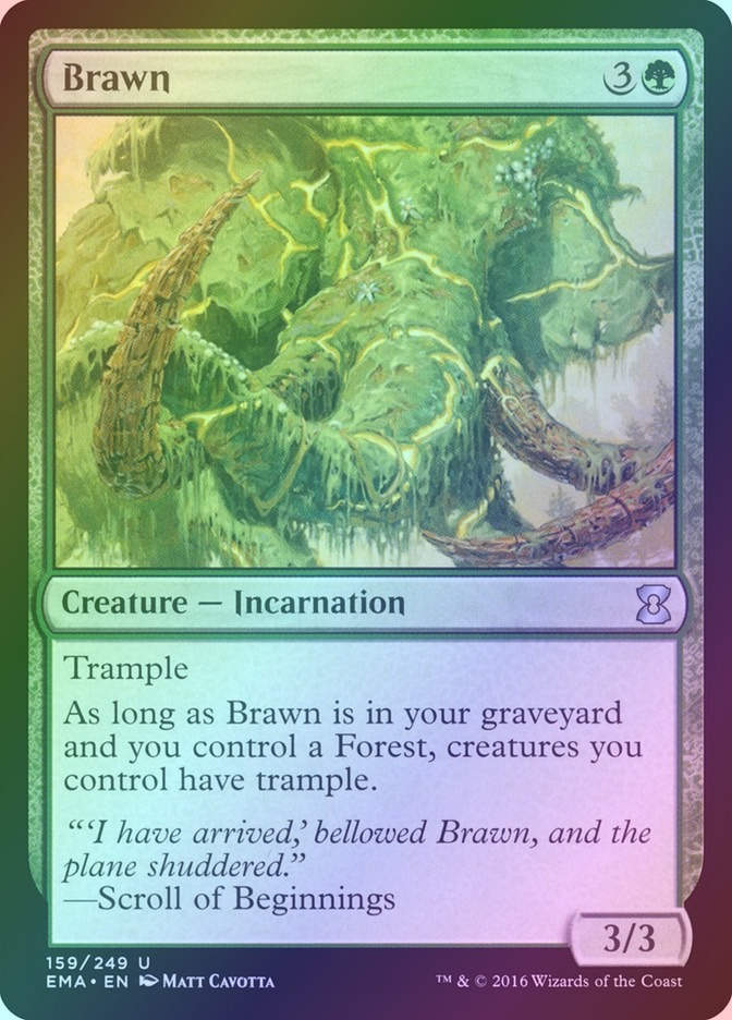 Brawn (EMA) (159) / Foil