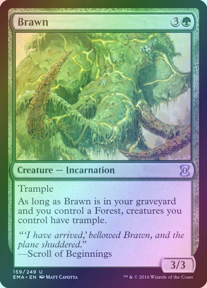 Brawn (EMA) (159) / Foil