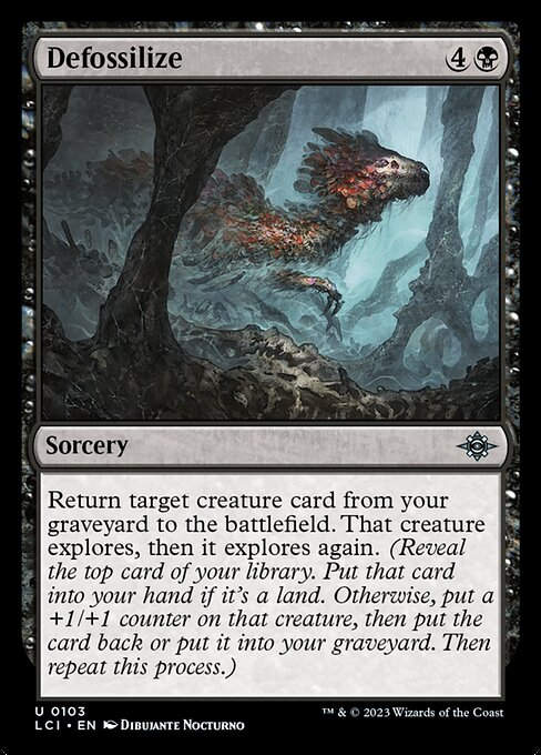 Defossilize (lci)
