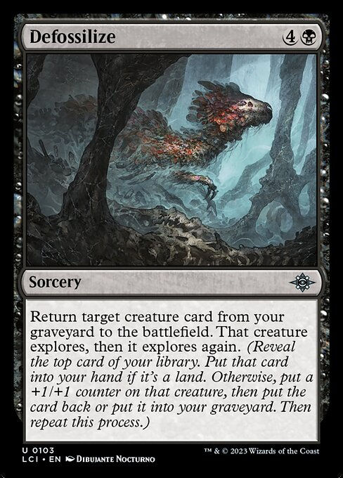 Defossilize (lci)