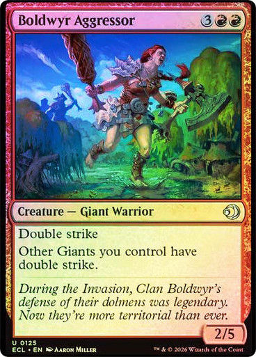 Boldwyr Aggressor (ECL) (125) / Foil