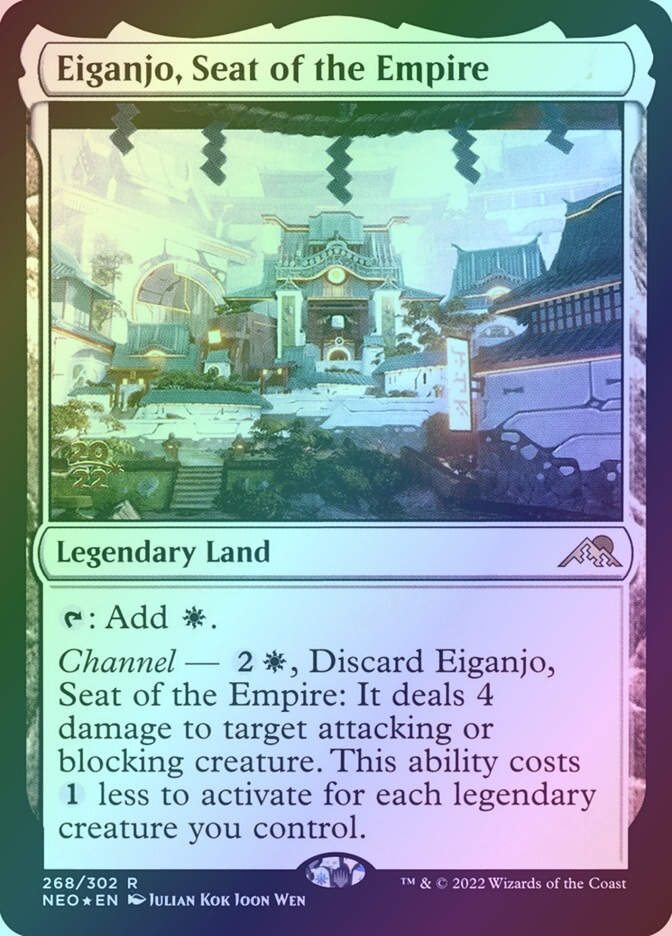 Eiganjo, Seat of the Empire (PNEO) (268s) / Foil
