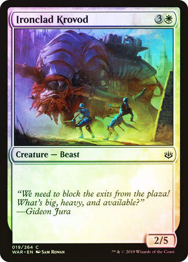 Ironclad Krovod (WAR) (19) / Foil