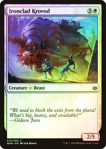 Ironclad Krovod (WAR) (19) / Foil