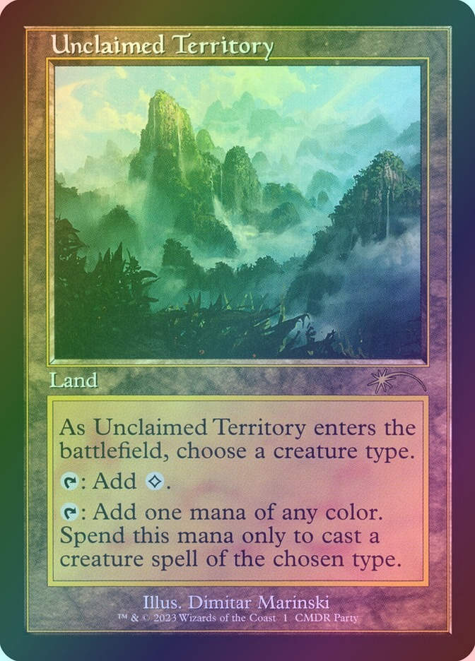 Unclaimed Territory (PW23) (11) / Foil