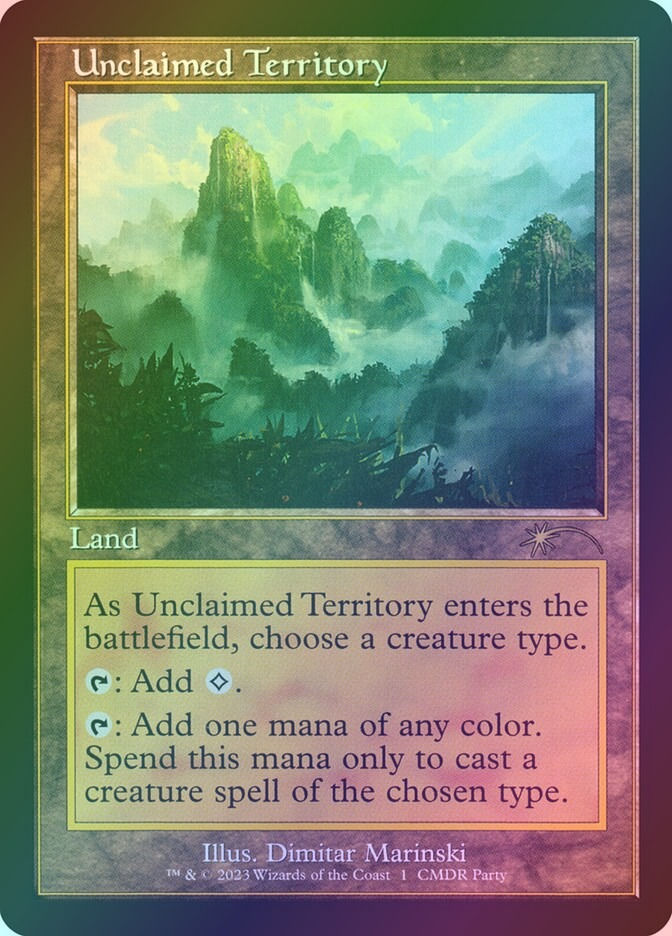 Unclaimed Territory (PW23) (11) / Foil