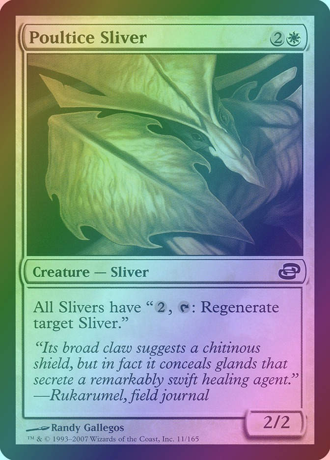 Poultice Sliver (PLC) (11) / Foil