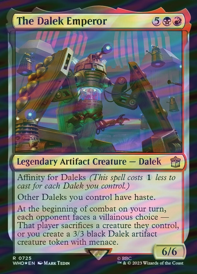 The Dalek Emperor (WHO) (725) / Surge Foil