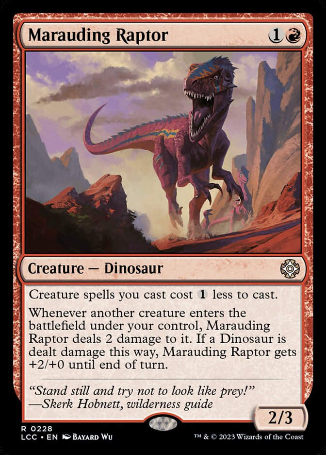 Marauding Raptor (LCC) (228)