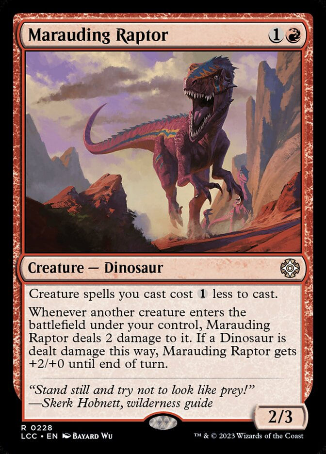 Marauding Raptor (LCC) (228)