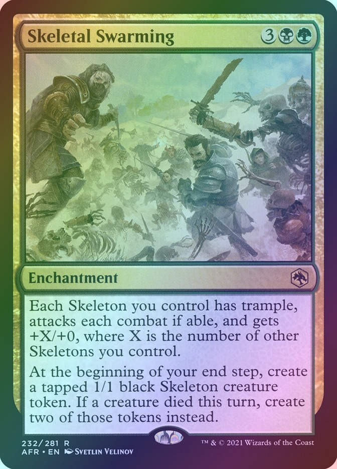 Skeletal Swarming (AFR) (232) / Foil