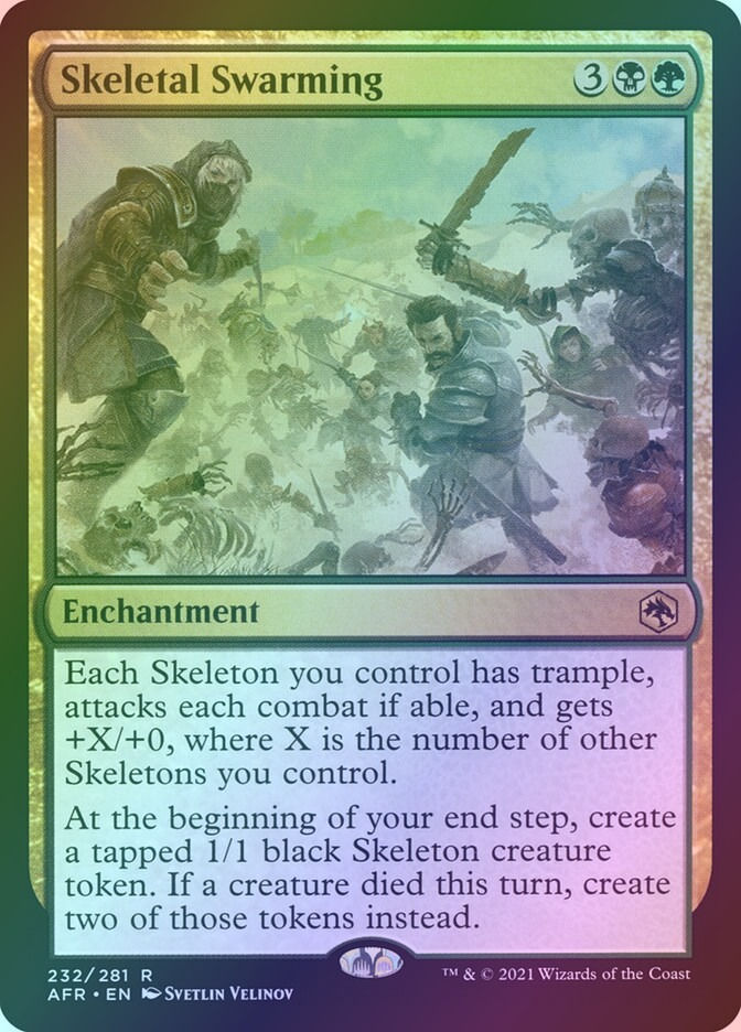 Skeletal Swarming (AFR) (232) / Foil
