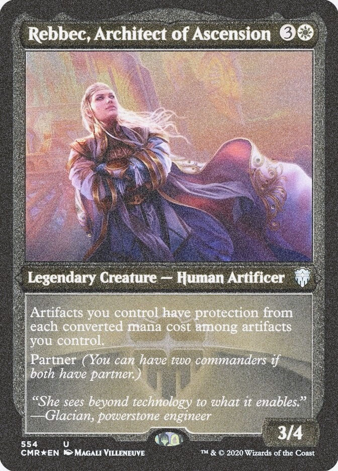 Rebbec, Architect of Ascension (CMR) (554) / Foil Etched