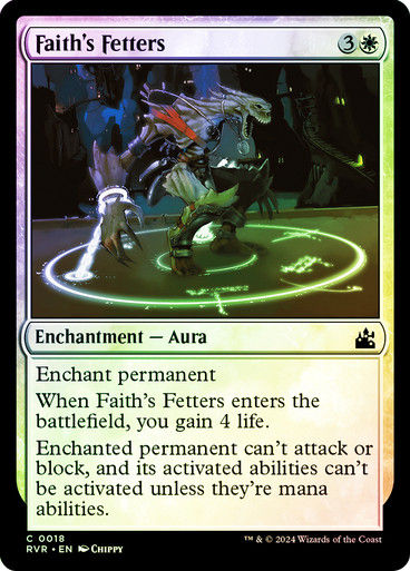 Faith's Fetters (rvr) (18) / Foil