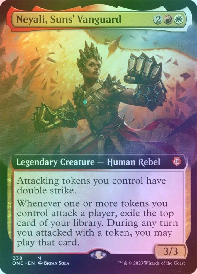 Neyali, Suns' Vanguard (ONC) (38) / Extended Art / Foil