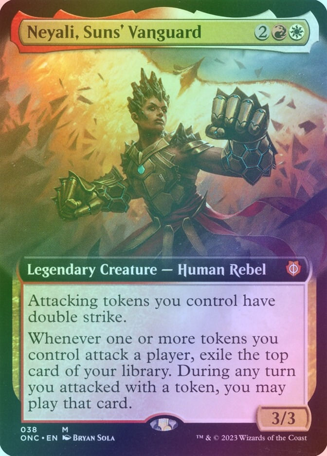 Neyali, Suns' Vanguard (ONC) (38) / Extended Art / Foil