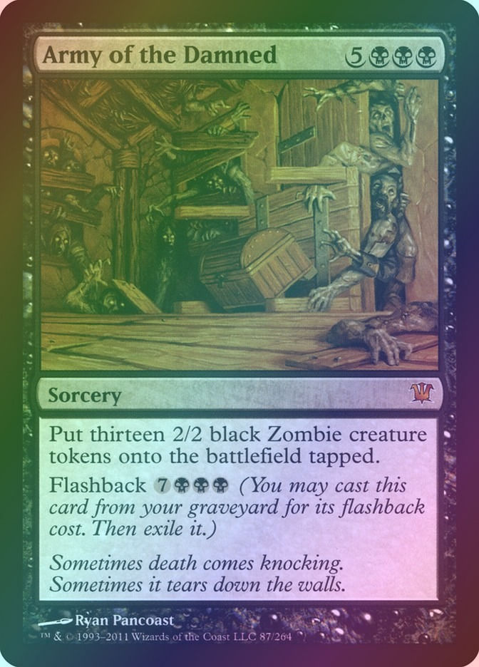 Army of the Damned (ISD) (87) / Foil