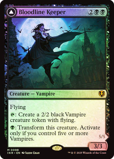 Bloodline Keeper // Lord of Lineage (INR) (98) / Foil