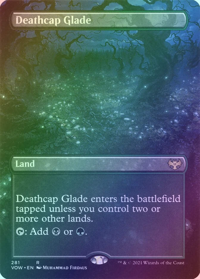 Deathcap Glade (VOW) (281) / Borderless / Foil