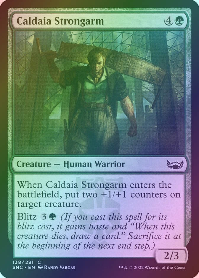 Caldaia Strongarm (SNC) (138) / Foil