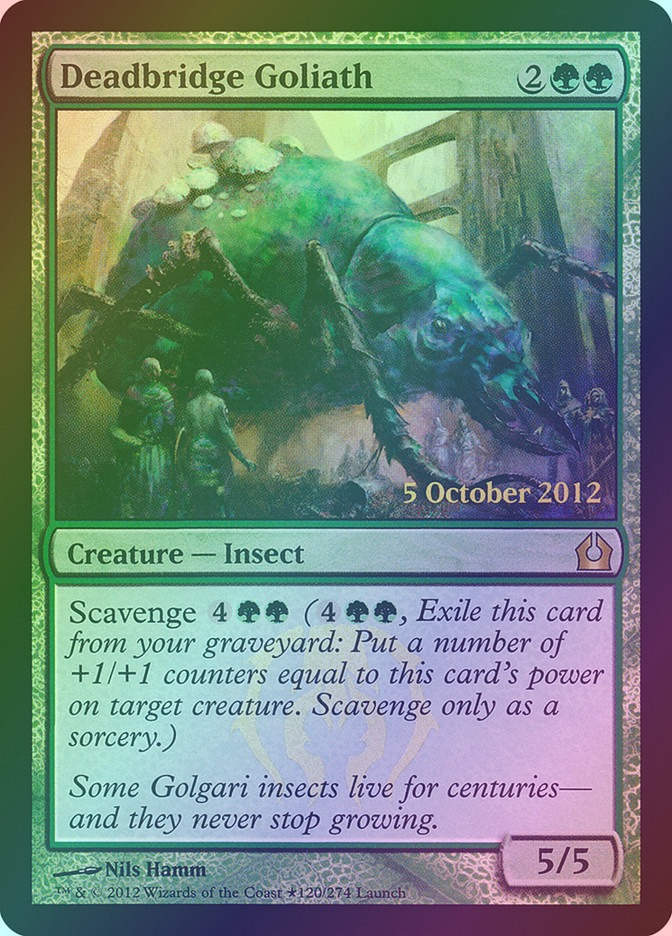 Deadbridge Goliath (PRTR) (120★) / Foil