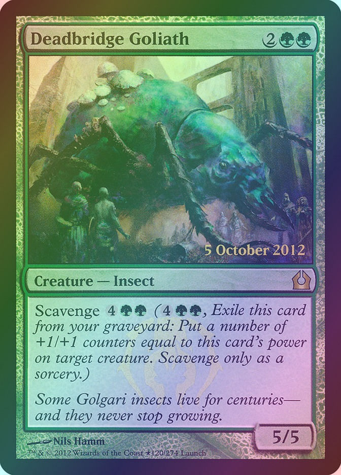 Deadbridge Goliath (PRTR) (120★) / Foil
