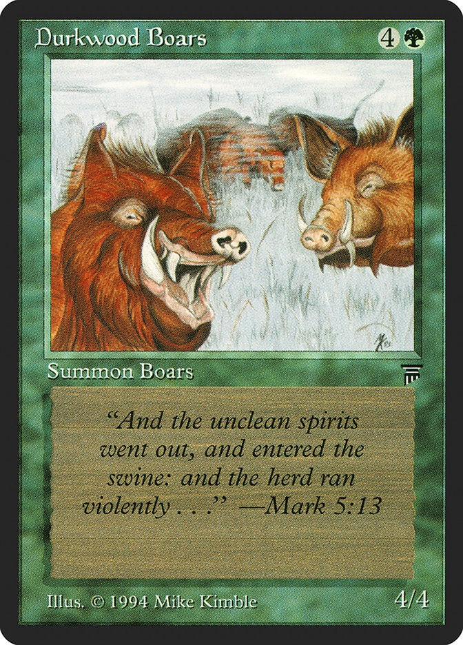 Durkwood Boars (leg)