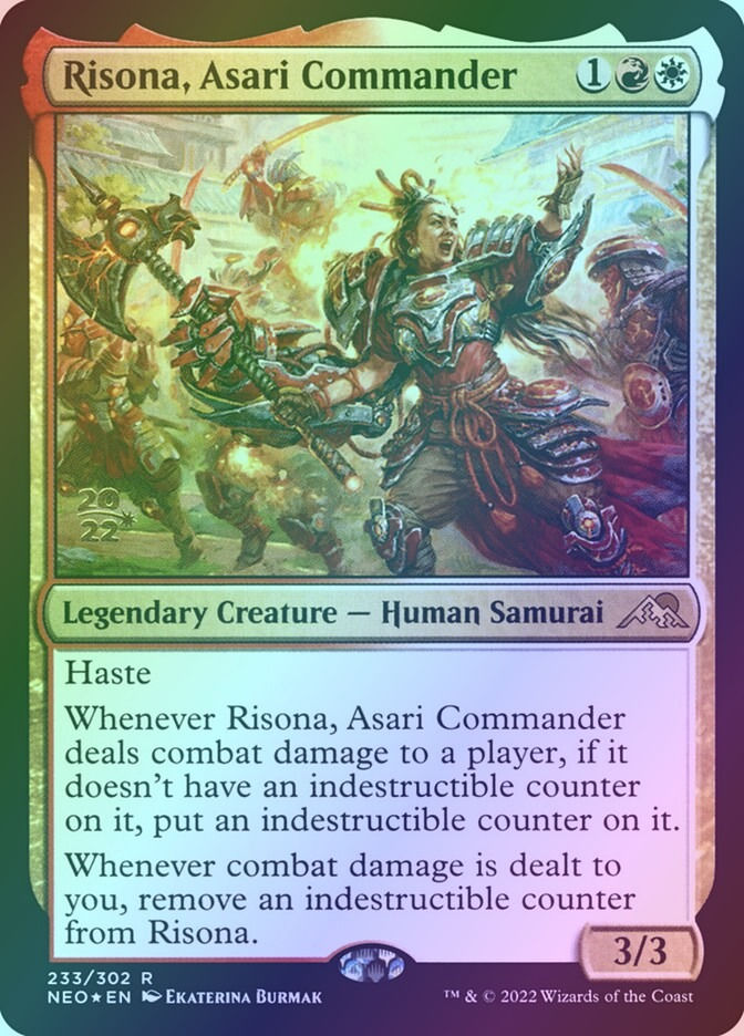 Risona, Asari Commander (PNEO) (233s) / Foil