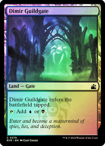 Dimir Guildgate (rvr) (276) / Foil