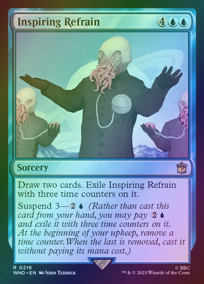 Inspiring Refrain (WHO) (216) / Foil