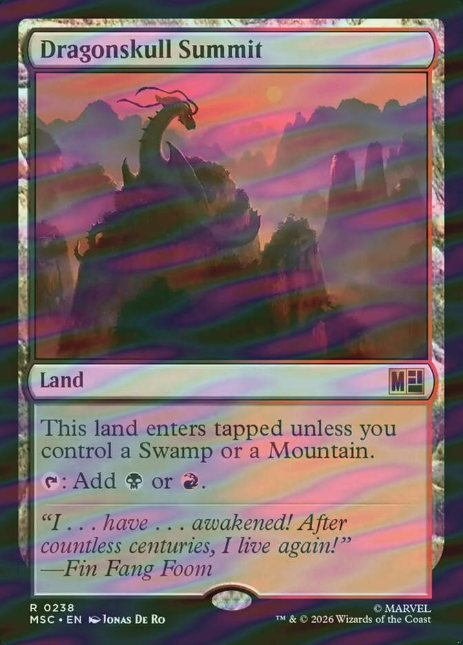 Dragonskull Summit (MSC) (238) / Surge Foil