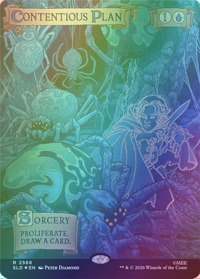 Contentious Plan (SLD) (2568) / Borderless / Foil
