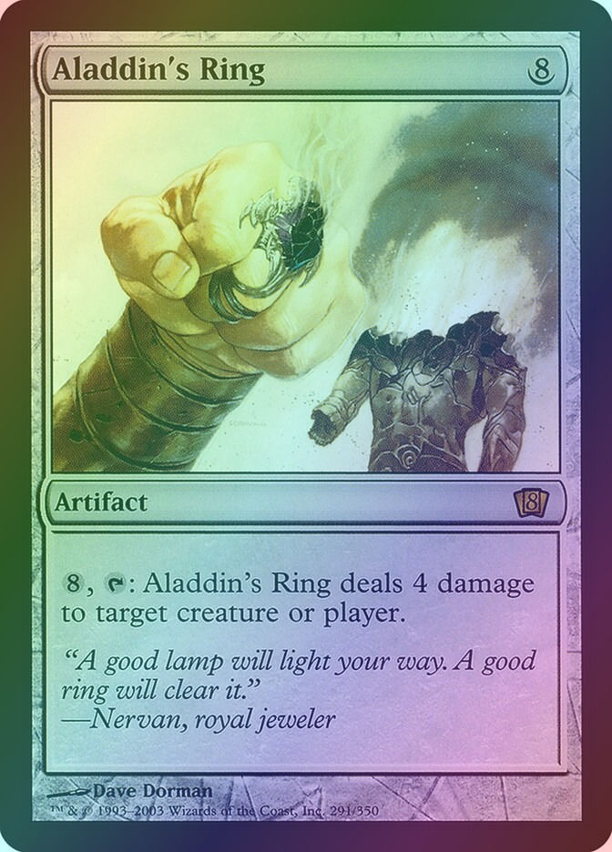 Aladdin's Ring (8ED) (291★) / Foil
