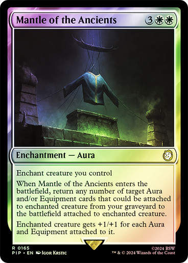 Mantle of the Ancients (pip) (165) / Foil