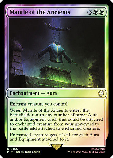Mantle of the Ancients (pip) (165) / Foil