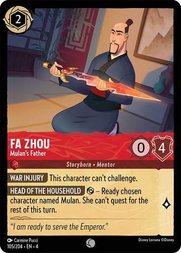 Fa Zhou - Mulan's Father (LOR_URS)