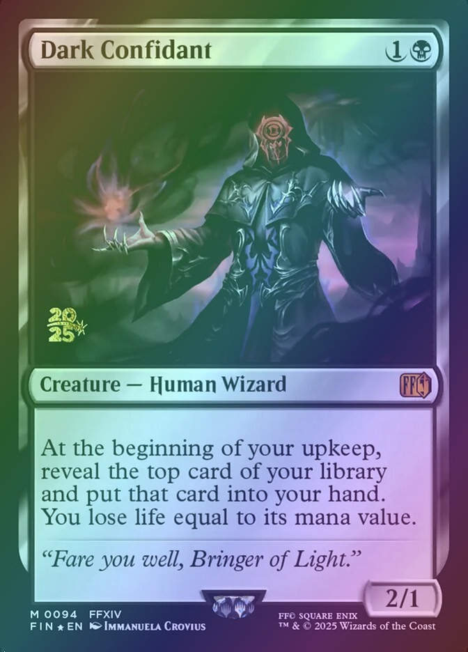 Dark Confidant (PFIN) (94s) / Foil