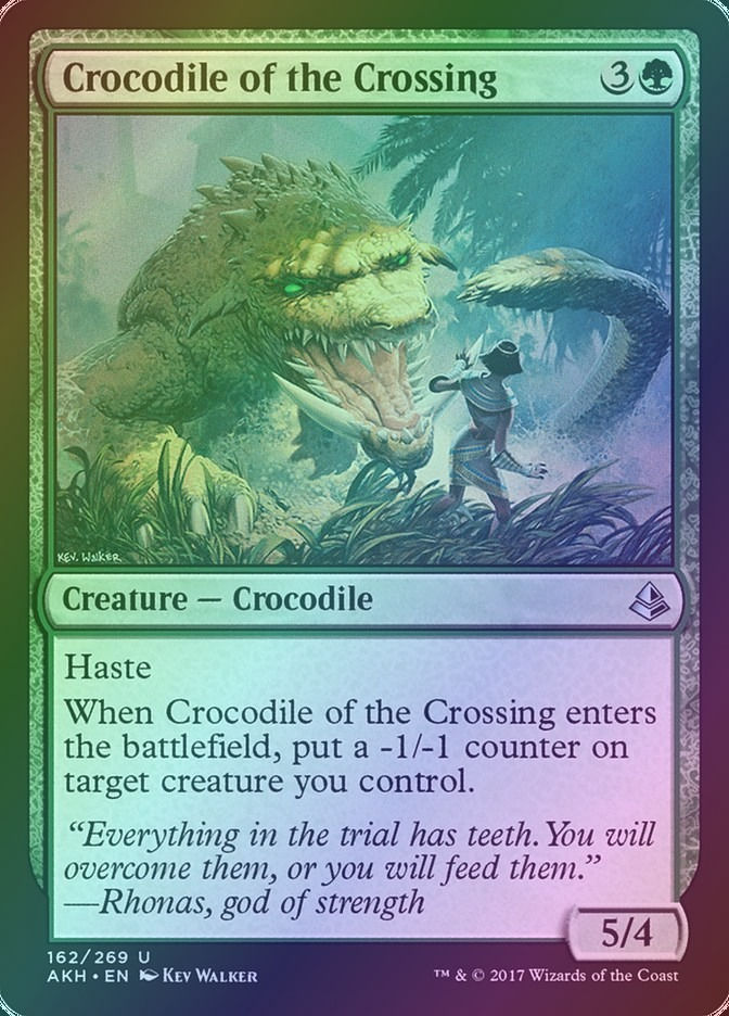 Crocodile of the Crossing (AKH) (162) / Foil