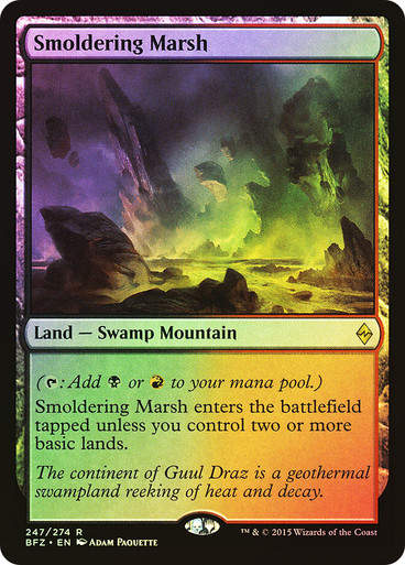 Smoldering Marsh (BFZ) (247) / Foil