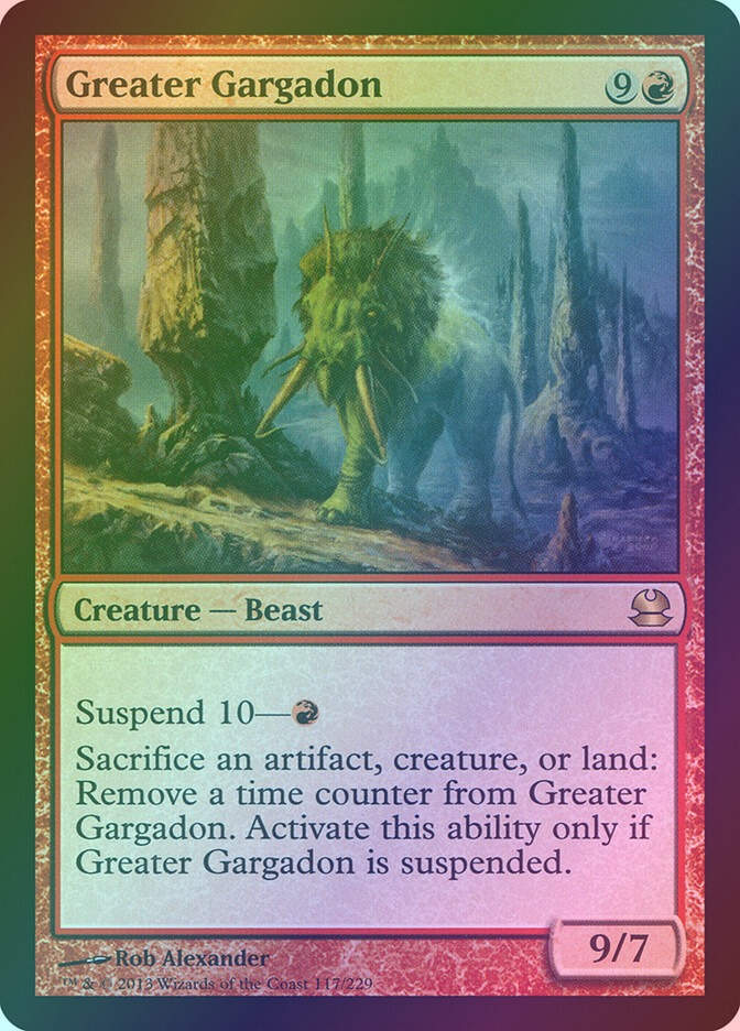 Greater Gargadon (MMA) (117) / Foil