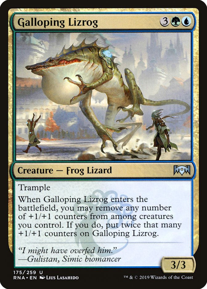 Galloping Lizrog (RNA) (175)